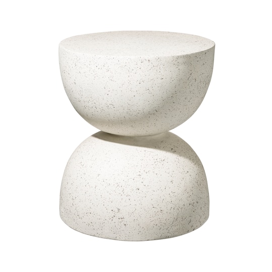 Glitzhome® 18" Multi-Functional Terrazzo Garden Stool